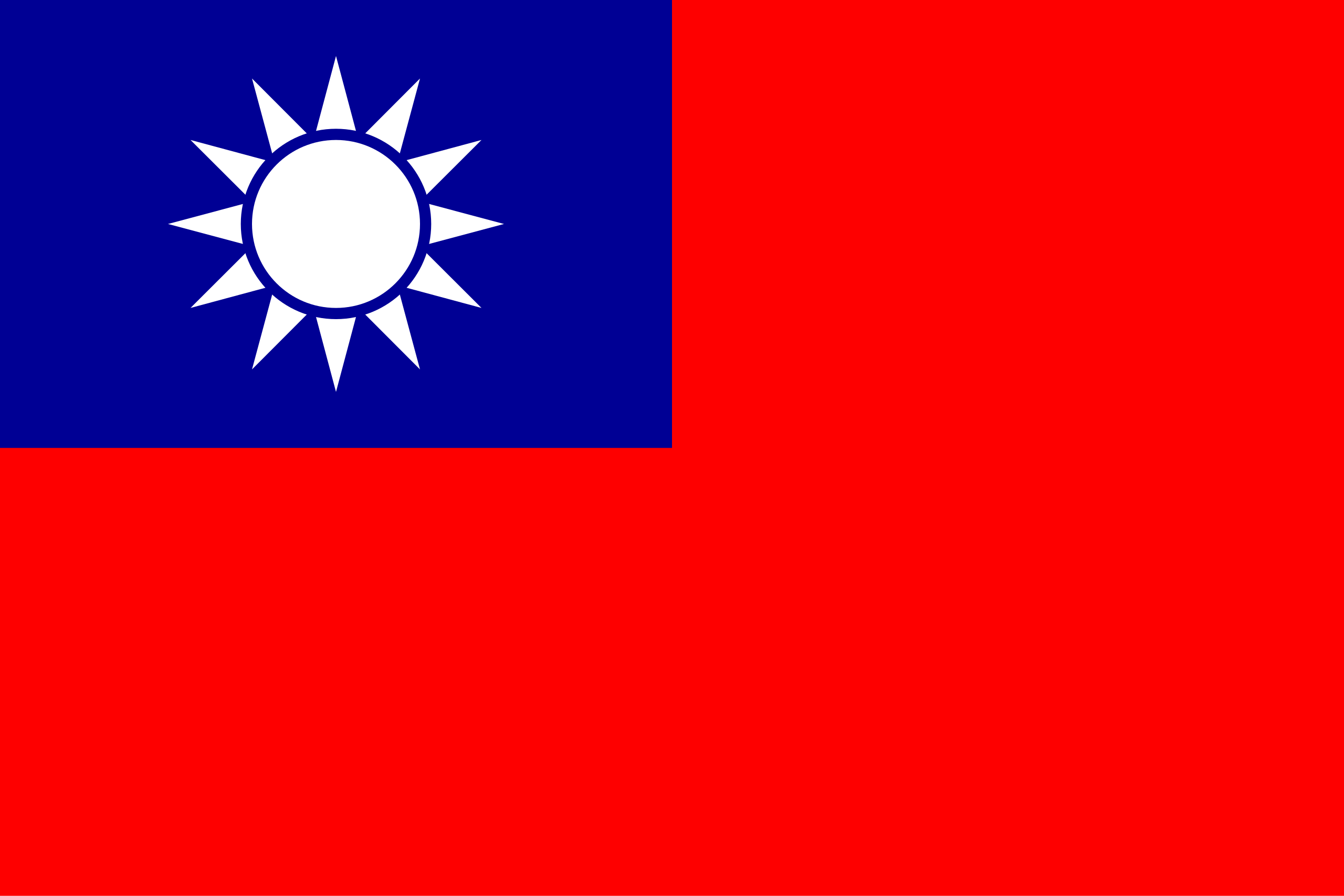 Taiwan Flag